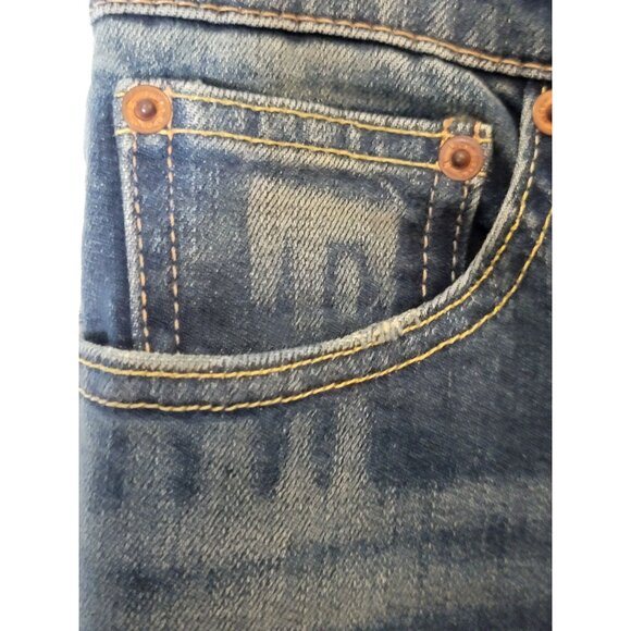 Lucky Brand Jeans Size 2/26 Women's Straight Leg Blue‎ Denim - Picture 7 of 7